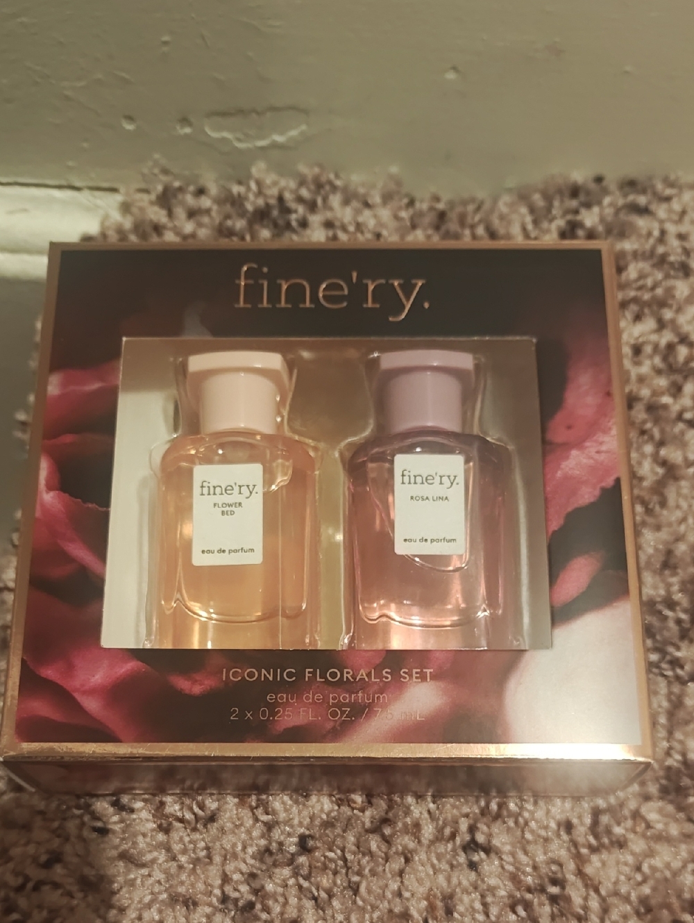 fine'ry Iconic Florals Perfume  Flower Bed And Rosalina Scents
